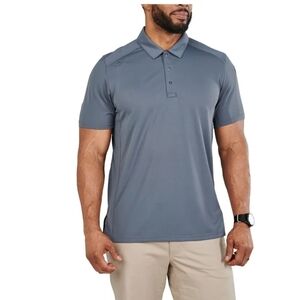 5.11 Paramount Short Sleeve Grey Polo, Large